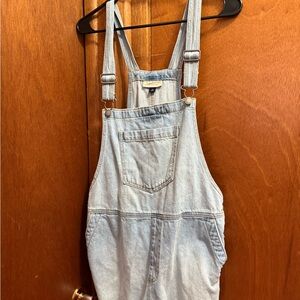 Light Blue Denim Overalls